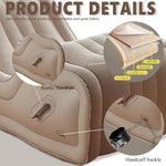 Inflatable Sex Sofa with Built-In Air Pump, Positioning Support & Bondage Design