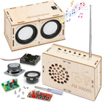 DIY Bluetooth Speaker & FM Radio STEM Electronics Kit for Kids 8-14