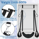 2-in-1 Door Sex Swing & Thigh Sling – Adjustable Bondage Restraints with Cushion