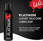 Platinum Silicone Lube (4.2oz) – Long-Lasting, Water-Resistant, Latex Safe