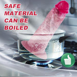2.3 Inch Diameter Huge Thick Dildo Sex Toy For Men Women Gay, 9.3" Soft Liquid Silicone Realistic No-Balls Dildo Penis With Suction Cup, Large Xl Wide Dildos G-Spot & Anal Play For Advanced Users