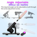 Super Silent Sex Machine Automatic Thrusting Machine Device For Women With 3Xlr Connector Attachments For Hands-Free Play, Black