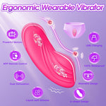 Vibrating Panties Sex Toys For Women - Remote Control Wearable Vibrator With 9 Modes, Dual Clitoral Stimulator, Smooth & Rounded Soft Silicone Discreet Mini Bullet Vibrators For Couples?