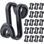 60 Pack S Shape Clothes Hanger Connector Hooks Hanger Extender Clips Mini Space