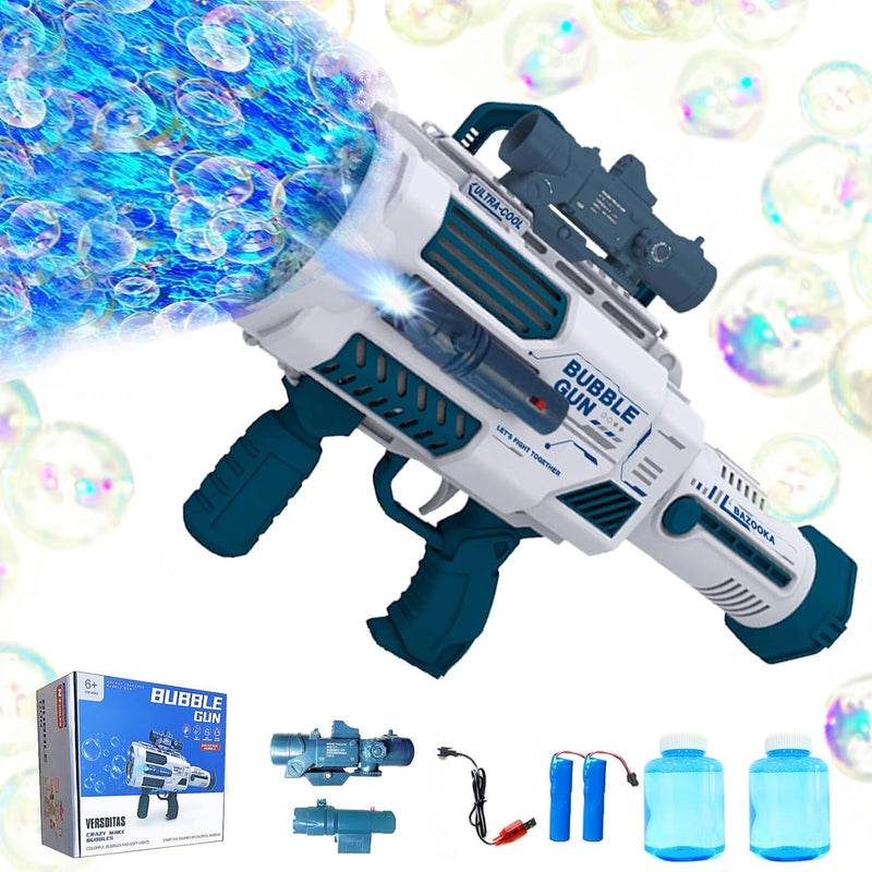 Automatic Gatling Bubble Gun,That Produces Thousands Of Bubbles Per Minute,