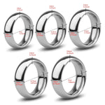 Penis Ring Male Heavy Weights Stainless Steel Cock Rings Adult Men Pleasure Sex Toys (1.77 Inch)