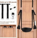 Adjustable Door Swing with Padded Seat & Support Straps for Couples
