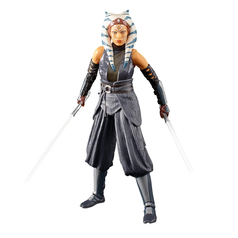 Star Wars The Black Series Ahsoka Tano Toy 6-Inch-Scale The Mandalorian Collectible Action Figure, Toys for Kids Ages 4 and Up