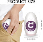 5 Sensations Pack Ultra-Stretchy Masturbators Egg, Realistic Pussy