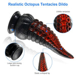 8.7Inch Realistic Tentacle G-Spot Dildo + 15.7Inch Huge Anal Plug