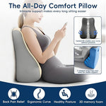 Natural Latex Wedge Support Pillow for Couples and Home Comfort
