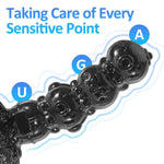 7.08'' X 2.16'' Butt Plug Anal Beads With Strong Suction Cup Hands-Free Play 4 Balls Dildo, Anal Opening Trainer Butt Stretcher Anus Dilator G-Spot Sex Toys For Women Men Gay