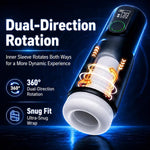 Automatic Male Masturbator with Rotation, Thrusting and Heating Functions