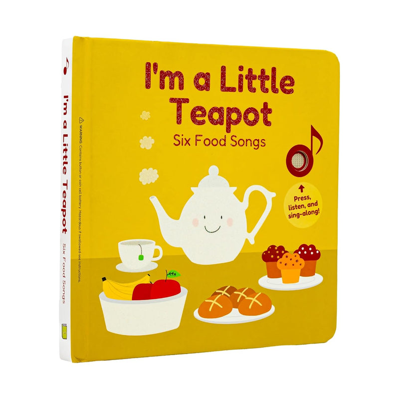 Cali's Books - 'I'm a Little Teapot' Interactive Musical Book for Toddlers