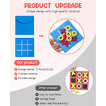 Tic Tac Toe Mini Board Game Toy For Kids And Family,Birthday Party Favors,Goody Bag,Fun Indoor Game Night Activity,Gifts For Students,Easy To Store(Bulk Pack Of 12)