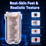 Automatic Male Masturbator with Rotation, Thrusting and Heating Functions