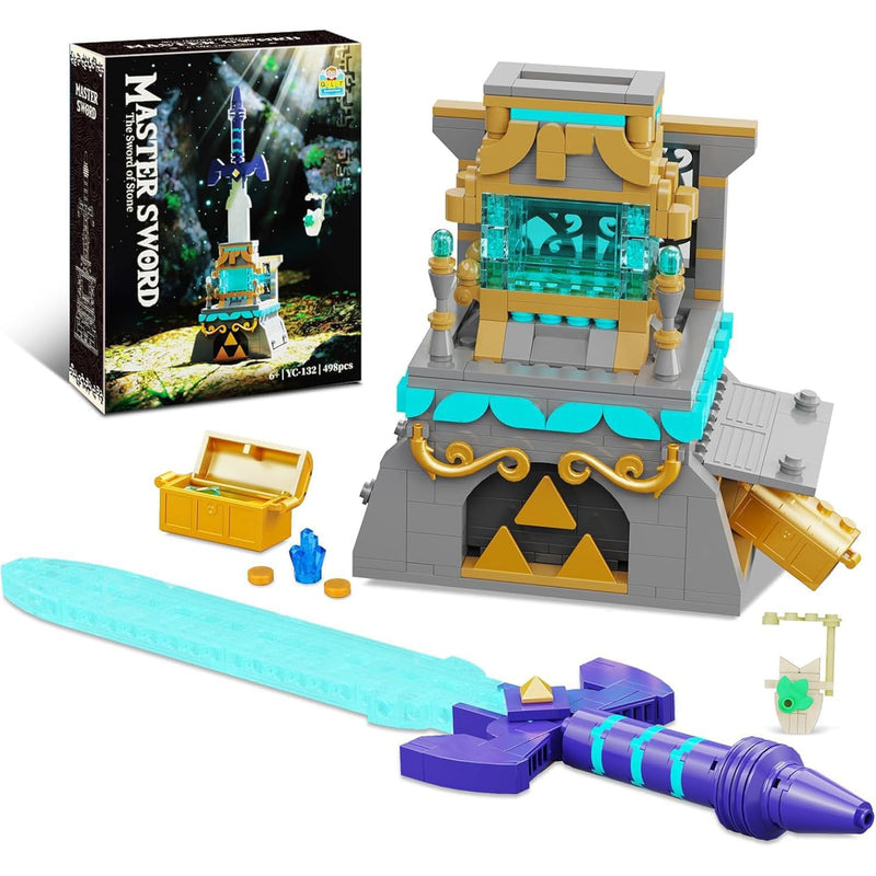 Botw The Master Sword Glowing Building Block Set?Compatible With Lego Link’