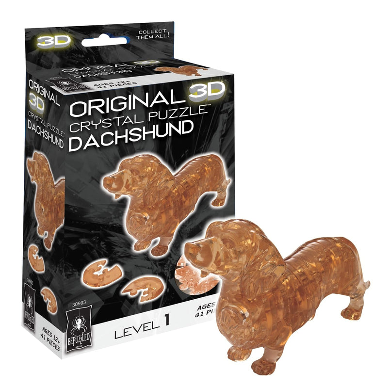 Original 3D Crystal Puzzle Dachshund