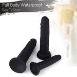 Anal Plug Training Set - 3 Sizes Silicone Dildos with Suction Cup