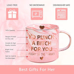 Mothers Day Mom Gifts for Mom from Daughter,Valentines Gifts for Her Women Wife,Galentines Day Gifts,12 OZ Funny Coffee Mug,Christmas Birthday Gifts for Women Stocking Stuffers for Women