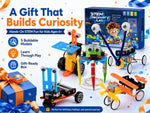 5-in-1 Robot Building STEM Kit for Kids Ages 6-12