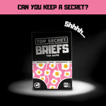 Top Secret: Briefs - The Deduction Game Of Undercover Underpants, Hilarious Evidence & Accusations Party Card Game, Family 8+, 3-6 Players