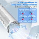 Electric Penis Vacuum Pump Enlarger With Anti-Strain Silicone Sleeve, Cock Extender Enhancer Stretcher With 4 Suction Modes, Male Masturbator Adult Sex Toys For Men Extension, Sex Machine