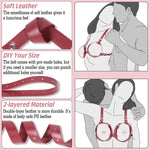 Breast Harness for Women, Chest Restraint Kit with Binding Cuffs