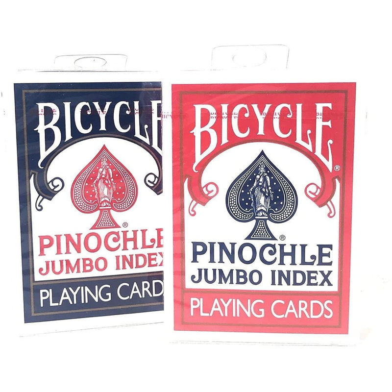 Pinochle Playing Cards Jumbo Index 2 Decks