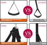 Adjustable Door Sex Swing with Padded Support – Erotic Sling for Couples, 300lbs Limit