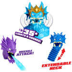 Deep Goo Sea King Hydra Figure With Triple Attack 3 In 1 Goo Power. Plus Light And Sound Battle Action!