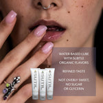 Sensual Luxury | Luxe Sex Lube | Flavors Water Based Lubricant | Non Sticky Long Lasting Personal Lubricant, Mint, 2 Fl Oz