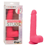 Rechargeable Rumbling & Thrusting Dildo Silicone Studs, 7 Inch Long And 5 Inch Circumference Thick With 10 Function Settings - Se-0251-05-3