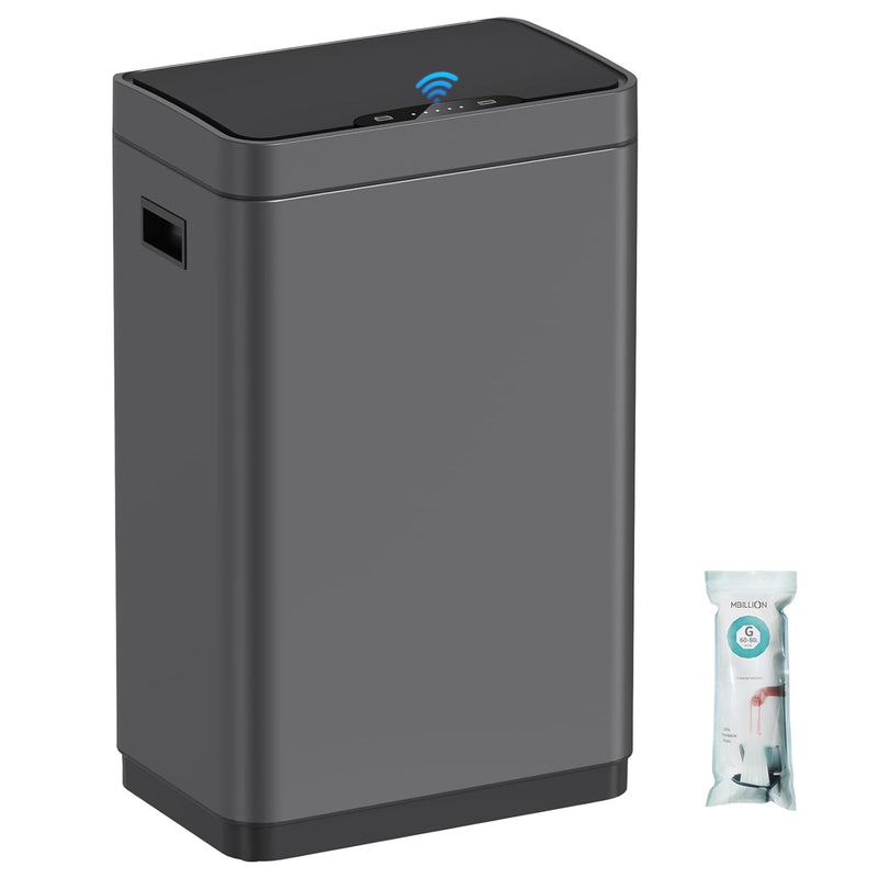 Automatic Trash Can Touchless Trash Cans 21 Gallon Motion Sensor Trash Can Stain