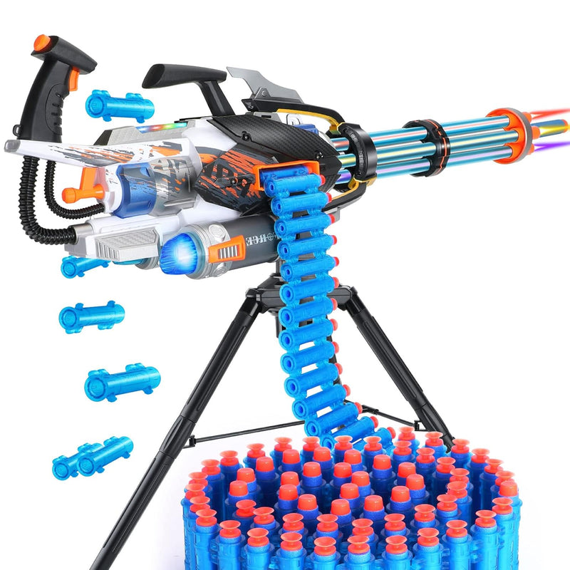 Automatic Gatling Blasting Toy Foam Blasters, Gatling Toy Gun Soft Bullet Toy