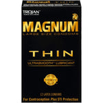 Magnum Xl Large 12 Count & Magnum Thin Large 12 Count Condoms
