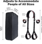 24" Sex Cushion with Adjustable Straps – Support Pillow for Couples & Bondage Play