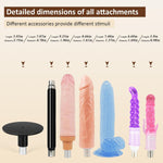 Automatic Thrusting Sex Machine for Men and Women Dildo Attachments