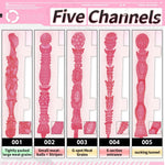 5 Replaceable Channels Male Masturbators 3.57Lb Sex Doll Realistic Textured Pocket Pussy Stroker Sexy Pleasure Adult Sex Toys