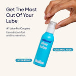 Aloe-Based Natural Lubricant – Hydrating, pH-Balanced, Non-Sticky, 3.3 fl oz