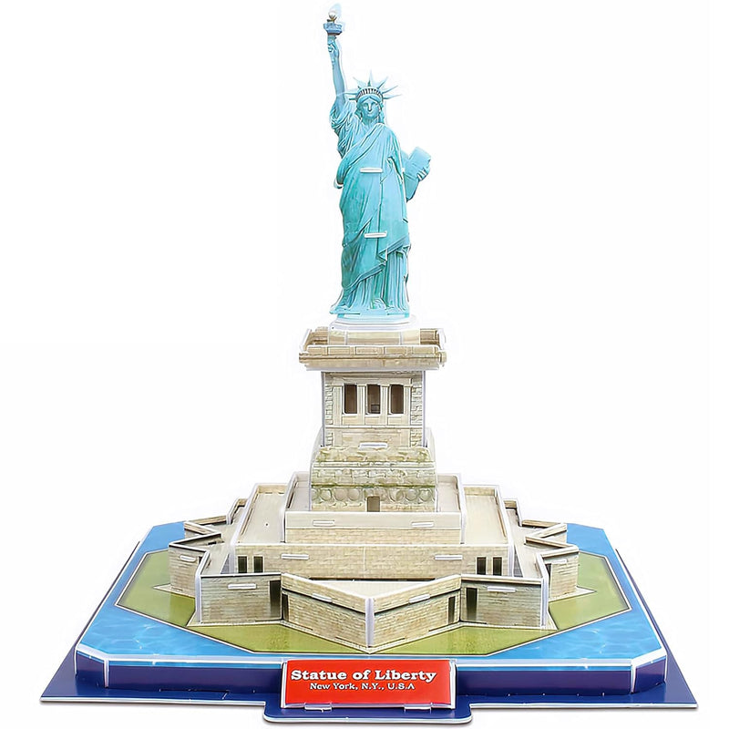 3D Puzzle Statue of Liberty - DIY Architecture Building Model Kit | Realist