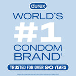 Condoms, Ultra Thin Lubricated Natural Latex, Invisible Condoms, 8 Count - Ultra Sensitive, Lubricated, Transparent