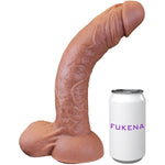 The Architect By - Extra Large Posable Realistic Dual Density Silicone Dildo, 10.0 Inch Insertable, 2.3 Inch Max Width (Medium Skin)