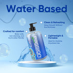 Natural Water-Based Personal Lubricant Twin Pack, Premium, Non-Sticky, Easy-To-Clean Formula For Smooth, Comfortable Use - 34 Fl Oz (Pack Of Two)