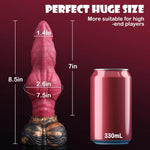 8.5" Dog Knot Dildo Monster Dildo, Knotted Dildos Fanatsy Dragon Animal Wolf Creature Dildos, Alien Anal Toy With Suction Cup, Adult Sex Toys For Men Women Gay
