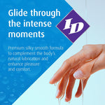 Id Glide 2.2 Fl Oz Water Based Personal Lubricant Hypoallergenic Lube For Men Women And Couples, Liquid Glide Natural Feel For Pleasure, Made In Usa By