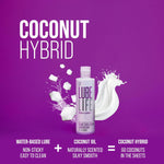 Coconut Hybrid Lubricant, Water-Based & Coconut Oil, 8oz