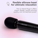 Plug-In Vibrating Body Massager - Black
