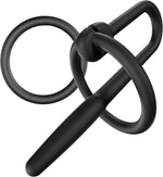 Silicone Urethral Sound with Dual Rings – Designed for Experienced Users & Long Wear