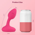 Remote Control Vibrating Butt Plug – 10 Modes Anal & G-Spot Stimulator for Couples